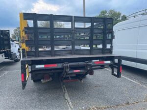 Gate and bed of a 1995 F-Series Ford diesel truck 